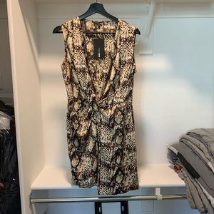 Snakeskin dress